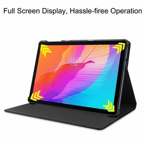 Housse de tablette à motif de vache, étui pour tablette Huawei Honor Tab 6/Tab X6/Enjoy tab 2/<span class=keywords><strong>Matepad</strong></span> <span class=keywords><strong>T10S</strong></span>/T10 10.1" - Product Image 3