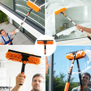 Kit <span class=keywords><strong>de</strong></span> nettoyage professionnel <span class=keywords><strong>de</strong></span> 6 mètres avec manche télescopique et articulations multi-angles pour ventilateurs <span class=keywords><strong>de</strong></span> <span class=keywords><strong>plafond</strong></span> et applications commerciales - Product Image 4