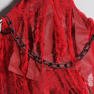 Decoración Luminosa de Fantasma sin Rostro con Cadena de Hierro para Fiestas de Halloween, Reuniones, Casa Embrujada, <span class=keywords><strong>Escape</strong></span> <span class=keywords><strong>Room</strong></span> - Product Image 4