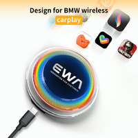 CarPlay Ai Box Android 13 T box Led Ambient Wireless CarPlay Android Auto Adpater 8GB 128GB Carplay Box avec application Android pour BMW