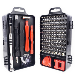 Jeu de tournevis 115 en 1 en acier au chrome vanadium magnétique pour la réparation d'ordinateurs et de téléphones portables - Product Image 5