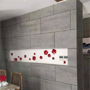 Sin amianto color gris fachada interior decoración de la pared de la placa de cemento de fibra - Product Image 1