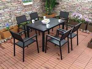 Set di mobili <span class=keywords><strong>da</strong></span> <span class=keywords><strong>giardino</strong></span> <span class=keywords><strong>da</strong></span> esterno <span class=keywords><strong>in</strong></span> alluminio impermeabile Patio <span class=keywords><strong>da</strong></span> <span class=keywords><strong>giardino</strong></span> <span class=keywords><strong>in</strong></span> <span class=keywords><strong>plastica</strong></span> Set di mobili <span class=keywords><strong>da</strong></span> esterno - Product Image 4