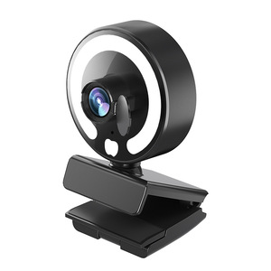 <span class=keywords><strong>Webcam</strong></span> USB pour PC avec autofocus, <span class=keywords><strong>60</strong></span> <span class=keywords><strong>FPS</strong></span>, diffusion en direct intelligente, cache de confidentialité, mode beauté 4K/2K/1080P, lumière d'appoint 3 couleurs, capteur CMOS - Product Image 1