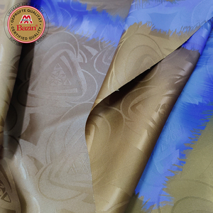 5 Yards <span class=keywords><strong>2022</strong></span> Nouvelle Arrivée Tissu <span class=keywords><strong>Bazin</strong></span> <span class=keywords><strong>Riche</strong></span> de Mode Africaine Tissu en Dentelle Robes Africaines pour Femmes Tissus Brodés Imprimés - Product Image 5