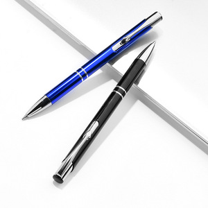 Business High-end Ballpoint <b>Pens</b> Metal Push Button Refill Portable Promotional <b>Pen</b> - Product Image 3