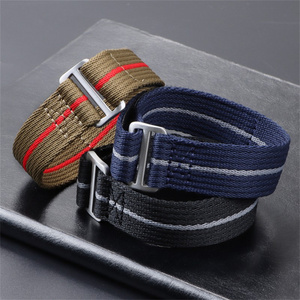 Correas elásticas de nailon elástico Solo Loop para Samsung <span class=keywords><strong>Galaxy</strong></span> <span class=keywords><strong>Watch</strong></span> 7 6 5 <span class=keywords><strong>4</strong></span> <span class=keywords><strong>Classic</strong></span> 40mm 44mm <span class=keywords><strong>Correa</strong></span> pulsera 20mm 22mm <span class=keywords><strong>correa</strong></span> de reloj - Product Image 1