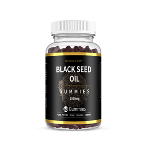 World's First <b>Black</b> <b>Seed</b> Oil <b>Gummies</b> 1050mg-Pressed Organic Non-GMO Vegan Adult Supplement for Immune Support Thymoquinone 60 - Product Image 4