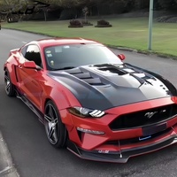 Capot moteur transparent en fibre de carbone de haute qualité pour Ford Mustang Après-vente