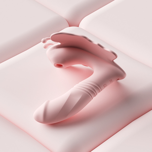 Vibrateur télescopique à télécommande sans fil à 10 fréquences, vibrateur portable à succion - Product Image 3