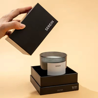 AIKUN Boîte cadeau élégante, marque privée, bougie aromathérapeutique, décoration d'intérieur, cadeau de mariage, bougie parfumée en cire de soja
