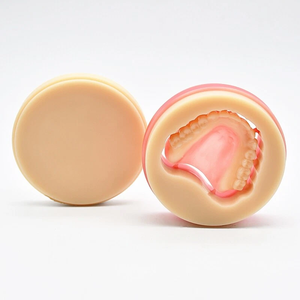 Doppio strato 98mm rosa e bianco disco PMMA per dentale CAD CAM fresatura ideale per la fabbricazione temporanea di protesi e finitura - Product Image 4