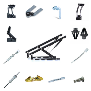 Хромированные складные петли для диванов-кроватей, регулируемые цинковые петли для диванов, многофункциональная мебельная фурнитура - Product Image 1