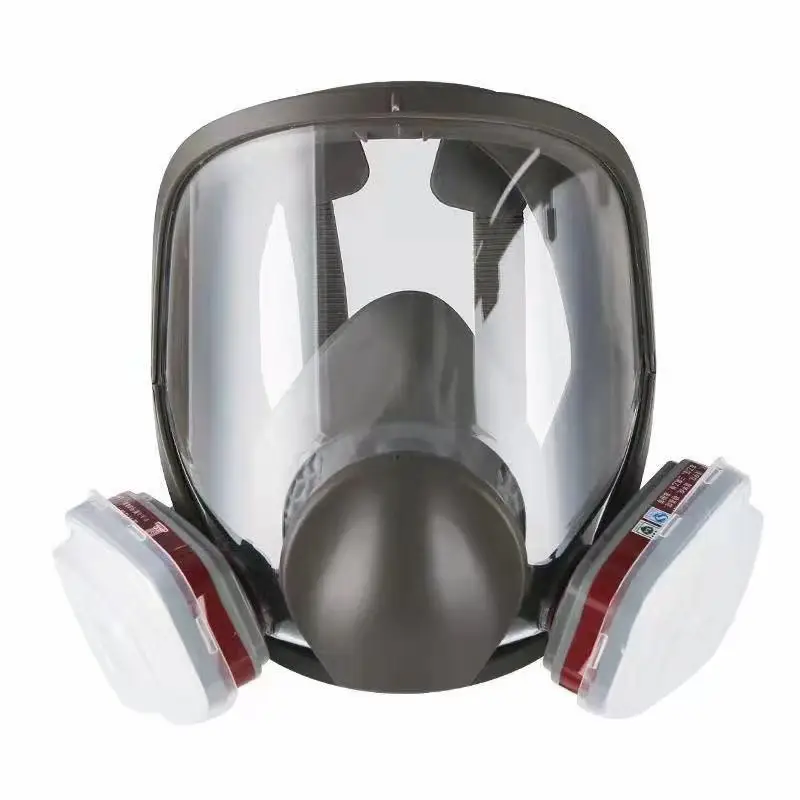 Противосмоговый промышленный противогаз многоразовая маска для лица химический респиратор дымящийся противогаз полная маска для лица по лучшей цене