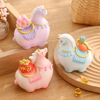 Figurine de cheval porte-bonheur - Décoration élégante pour la maison et le bureau