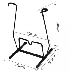 Présentoir de planche de surf vertical unique en métal Présentoir de planche de surf en métal au détail - Product Image 2