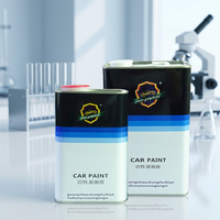 Vernis acrylique brillant léger C-9800, revêtement liquide en spray pour la finition des surfaces automobiles