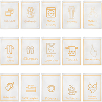 Sac de rangement jetable pour serviettes et couches d'hôpital pour femmes enceintes-Lettres réutilisables, scellées et imprimables, sac pratique à fermeture éclair
