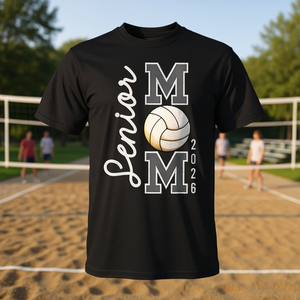 Camiseta de voleibol Senior Mom 2026, regalo de graduación para la clase de 2026 - Product Image 3