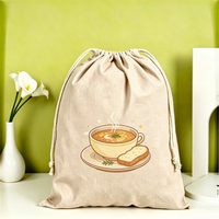 Sac à cordon personnalisé, motif dessin animé, écologique, léger et pratique pour le voyage, le tri et la promotion commerciale