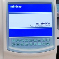 Instrument d'analyseur d'hématologie vétérinaire automatique en 3 parties pour le diagnostic d'anesthésie chez le chien et l'analyse sanguine par test d'injection