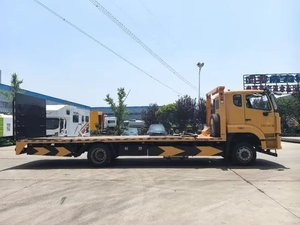 Camion de dépannage lourd Sinotruk HOWO 15 tonnes avec plateau et remorque pour le dépannage de véhicules lourds à vendre - Product Image 2