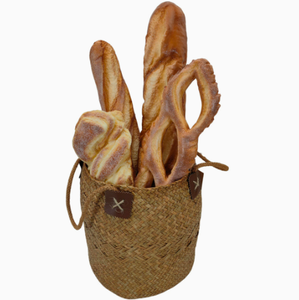 Sac en papier kraft imprimé HOLA, grande taille, brun, pour emballage cadeau, sac de shopping en papier - Product Image 3