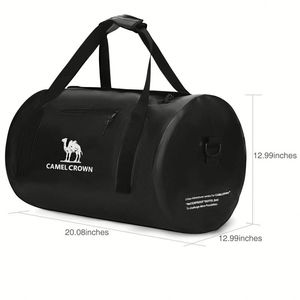 Wasserdichte Reisetasche, regenfest, für Outdoor-Abenteuer, Wandern, Camping, robust und wasserdicht, leichte PVC-Reisetasche - Product Image 1