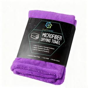 Serviette <span class=keywords><strong>de</strong></span> séchage <span class=keywords><strong>de</strong></span> voiture en microfibre grande taille à boucles torsadées, <span class=keywords><strong>chiffon</strong></span> absorbant pour lavage et <span class=keywords><strong>nettoyage</strong></span> <span class=keywords><strong>de</strong></span> voiture 1200gsm 1300gsm 1400gsm - Product Image 1
