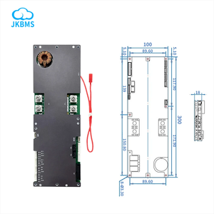 Inverter JK-PB2A16S30P BMS penyeimbang aktif cerdas, papan sirkuit Lithium-ion penyimpanan energi rumah tangga 300A 2 OZ tembaga - Product Image 6