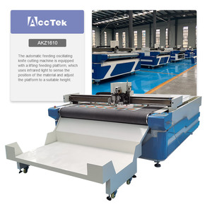 Máquina de Corte de Cuero Automática CNC, Máquina de Corte de Cuero para Zapatos 1610 1625, Máquina de Corte con Cuchilla Oscilante CNC - Product Image 1