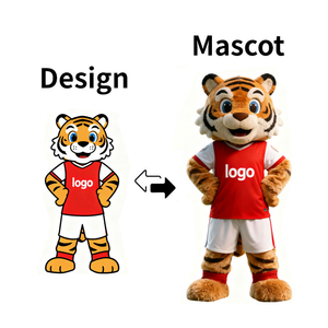 <span class=keywords><strong>Costume</strong></span> de mascotte de football professionnel en EVA pour personnages de films et de séries télévisées, design <span class=keywords><strong>tigre</strong></span>, <span class=keywords><strong>adulte</strong></span> unisexe, service OEM - Product Image 1