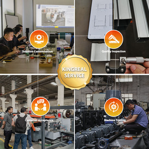 Máquina perfiladora de rejillas para techos suspendidos KINGREAL 20M/Min, máquina para fabricar soportes triangulares y perfiles en T con muelles, amplia <span class=keywords><strong>experiencia</strong></span> en proyectos. - Product Image 6