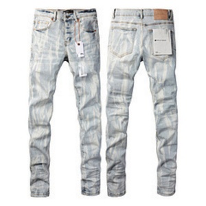 Jeans de rue noirs slim fit en gros pour l'exportation |   Marque tendance et robuste, adaptée aux publics de rap et de hip-hop - Product Image 4