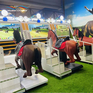 S.q.f thể thao trong nhà máy Arcade hoạt động bằng tiền xu <span class=keywords><strong>4</strong></span> người chơi trò chơi đua ngựa để bán - Product Image 6