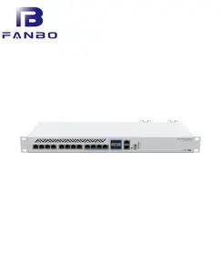 CRS312-4C + 8XG-RM MikroTik için anahtarı 10G RJ45 Ethernet portu ve SFP +