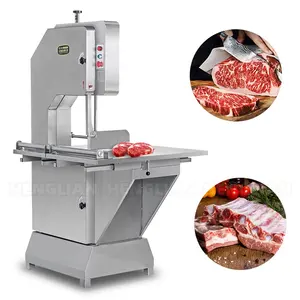 High quality professional stainless steel meat and bone cutting family lamb and beef bone frozen meat bone saw machine