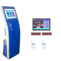 Terminal sans fil en libre-service pour billets à écran tactile pour l'intérieur avec imprimante thermique