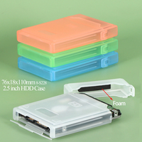 YUZMEI Оптовая продажа: Противоударный защитный кейс для жестких дисков HDD/SSD 2.5'' и 3.5'' с фиксирующими вкладышами