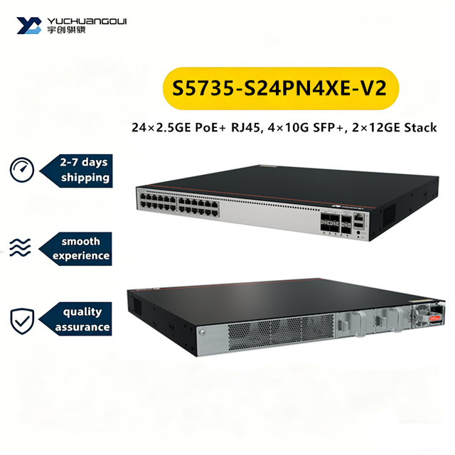 Cloudengine S5735-S24PN4XE-V2 Gigabit Poe Network Switches Access Switches