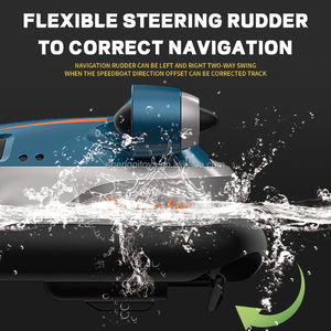 Barco Miniatura a Control Remoto LK Toys 2.4G, Lancha Rápida de Alta Velocidad para Niños, Regalo - Product Image 3