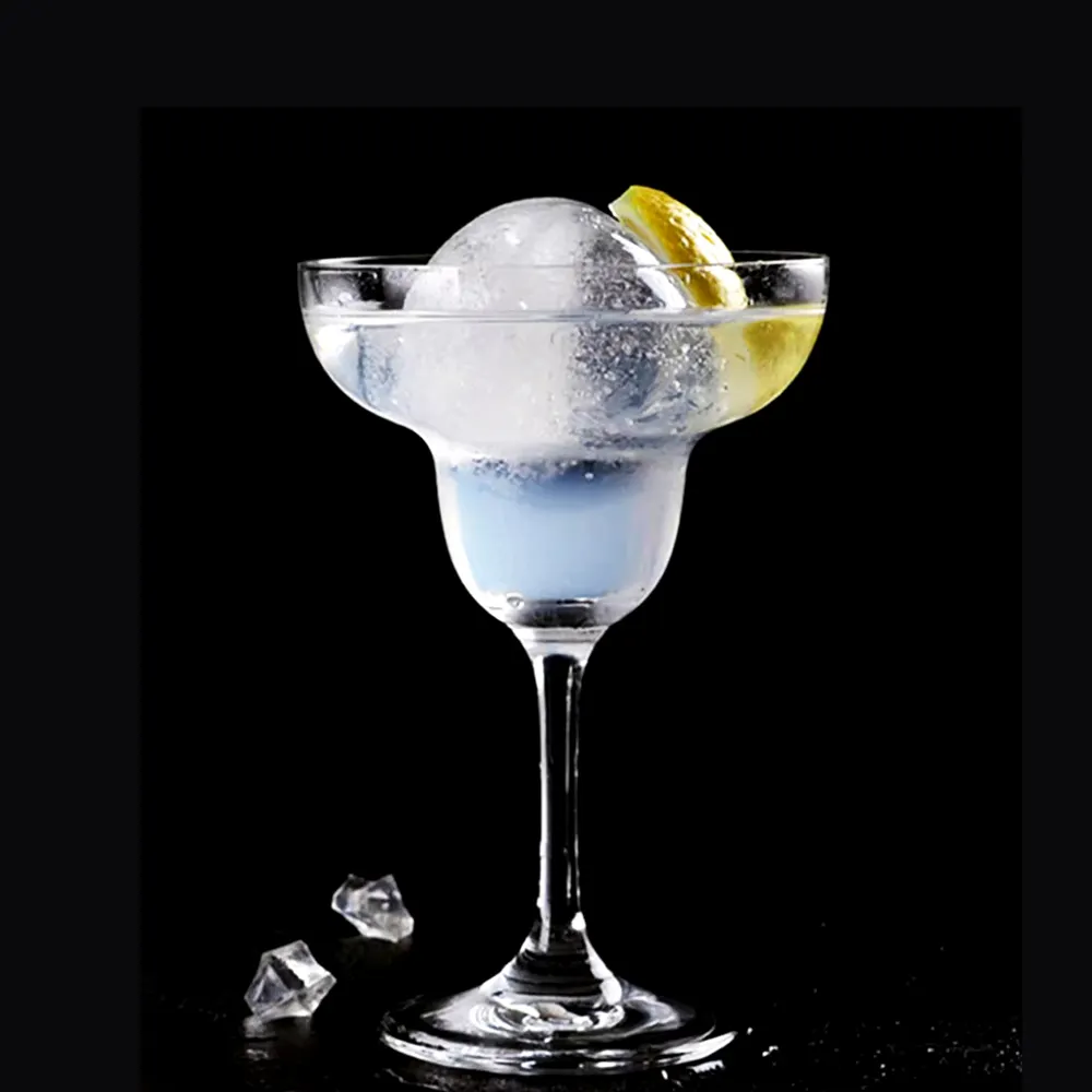 Stenen Eiland Iso Helder Herbruikbare Elegante Kristallen Cocktail 295Ml Magarita Glas Voor Dining Strandfeest