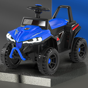 Bici Elettrica da Spiaggia per Bambini, Anti-Ribaltamento, Fuoristrada, Telecomando, Quattro Ruote in Plastica con Sedile per Bambini da 2 a 4 <span class=keywords><strong>Anni</strong></span> - Product Image 4