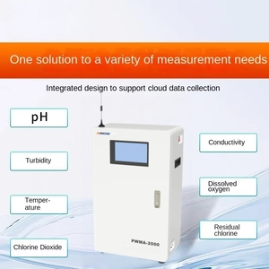 Système de surveillance en ligne multiparamètres de la qualité de l'eau potable pH ORP EC TDS Salinité DO FCL Turbidité TSS NO3 NO2 NH3 NH4 - Product Image 3