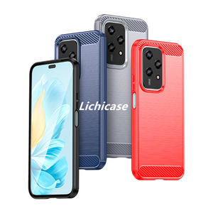 Licicase เคสกันกระแทกลายคาร์บอนไฟเบอร์, สำหรับ Honor Magic 7 Pro เคสป้องกัน TPU แบบยืดหยุ่น - Product Image 1