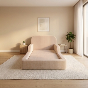 <span class=keywords><strong>Letto</strong></span> a pavimento in schiuma <span class=keywords><strong>Montessori</strong></span> in offerta speciale per camerette dei bambini, mobili sicuri per bambini, letti con telaio morbido e materasso in spugna, preassemblati - Product Image 6