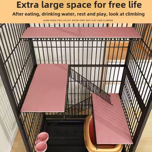 Luxe Meerlagige Kattenvilla Voor Katten Binnenshuis Gemaakt In China Voor Woonkamer Voor Binnenshuis Spelen - Product Image 5