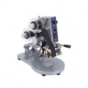 Semi-Automatic Handheld Mini Ribbon Coding Machine for KT/PT/PE Labels OPP Heat <b>Shrink</b> Aluminum Foil <b>Plastic</b> Film Bags - Product Image 4