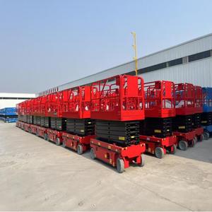 4-16m tự hành địa hình gồ ghề Crawler Scissor Lift di động thủy lực nền tảng làm việc cho phòng ngủ khách sạn sử dụng động cơ điện - Product Image 2