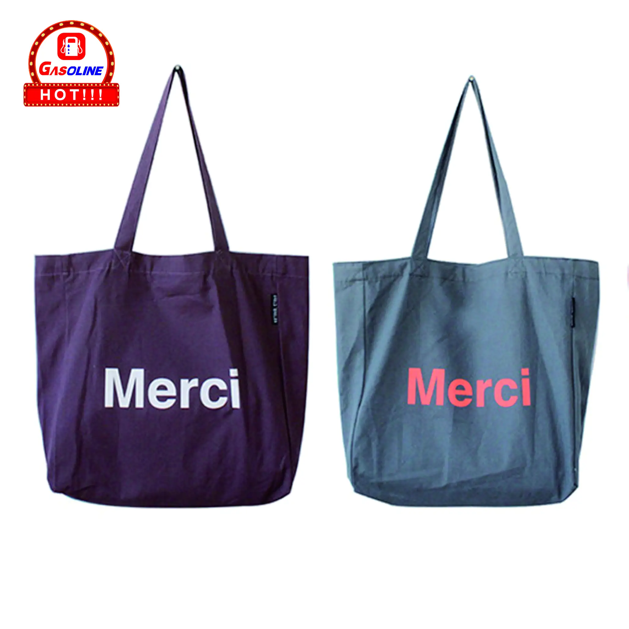 High quality cheap recyclable large custom printing cotton calico shopping bags with logo embroidery designer canvas tote bag